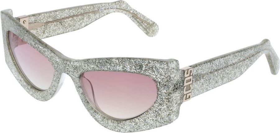 GCDS Silber Acetat Sonnenbrille
