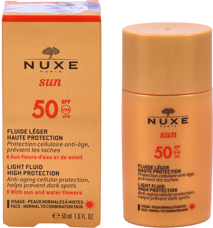 Nuxe Sun Bräunungsöl Hoher Schutz SPF50 50 ml