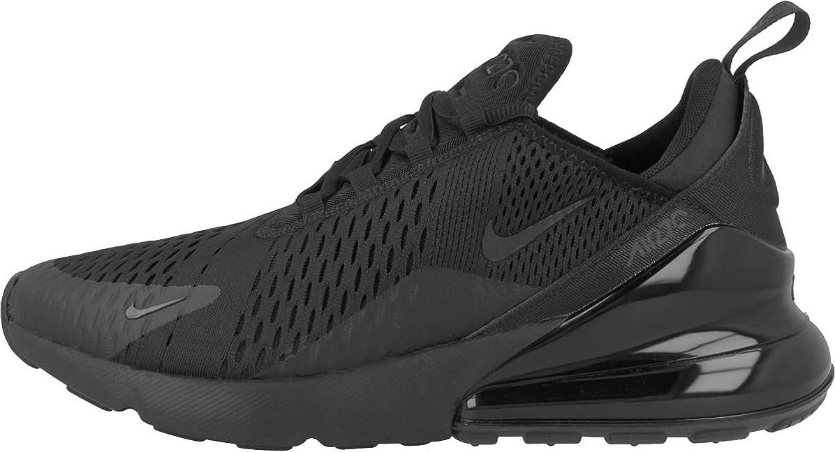 Thumbnail - Nike Air Max 270 Trainer, Schwarz/Schwarz