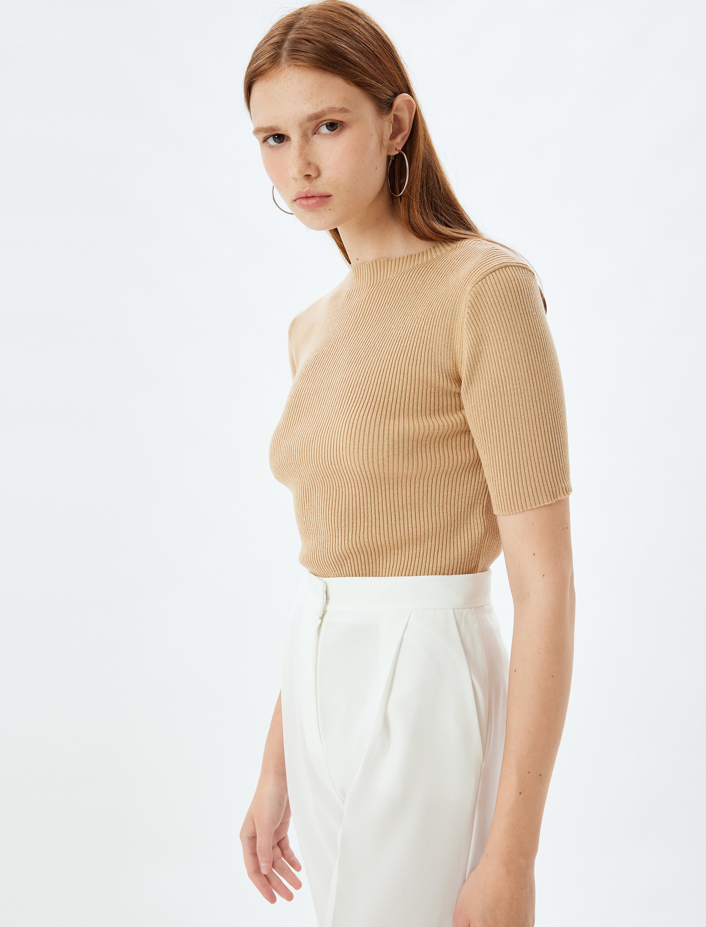 Koton Sweater Rundhalsausschnitt Regular Sweater