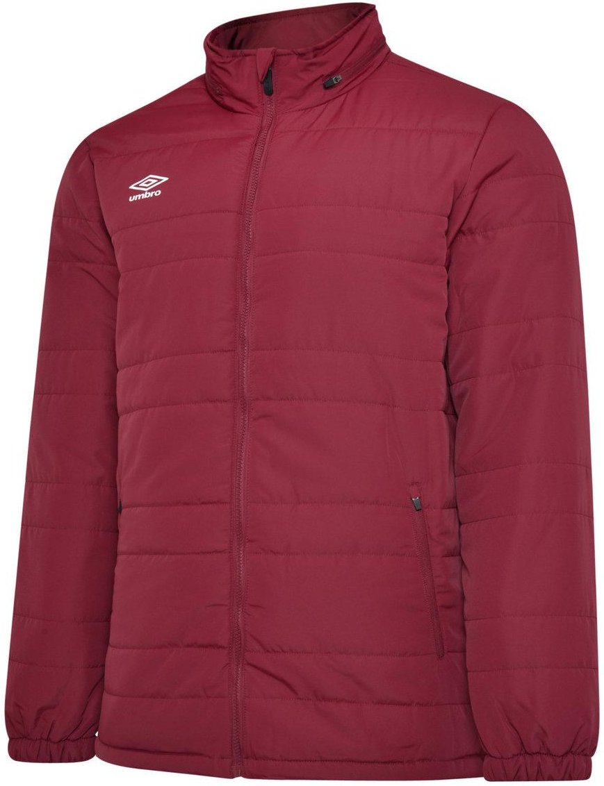 Umbro - "Club Essential Bench" Jacke für Herren (Rotwein)