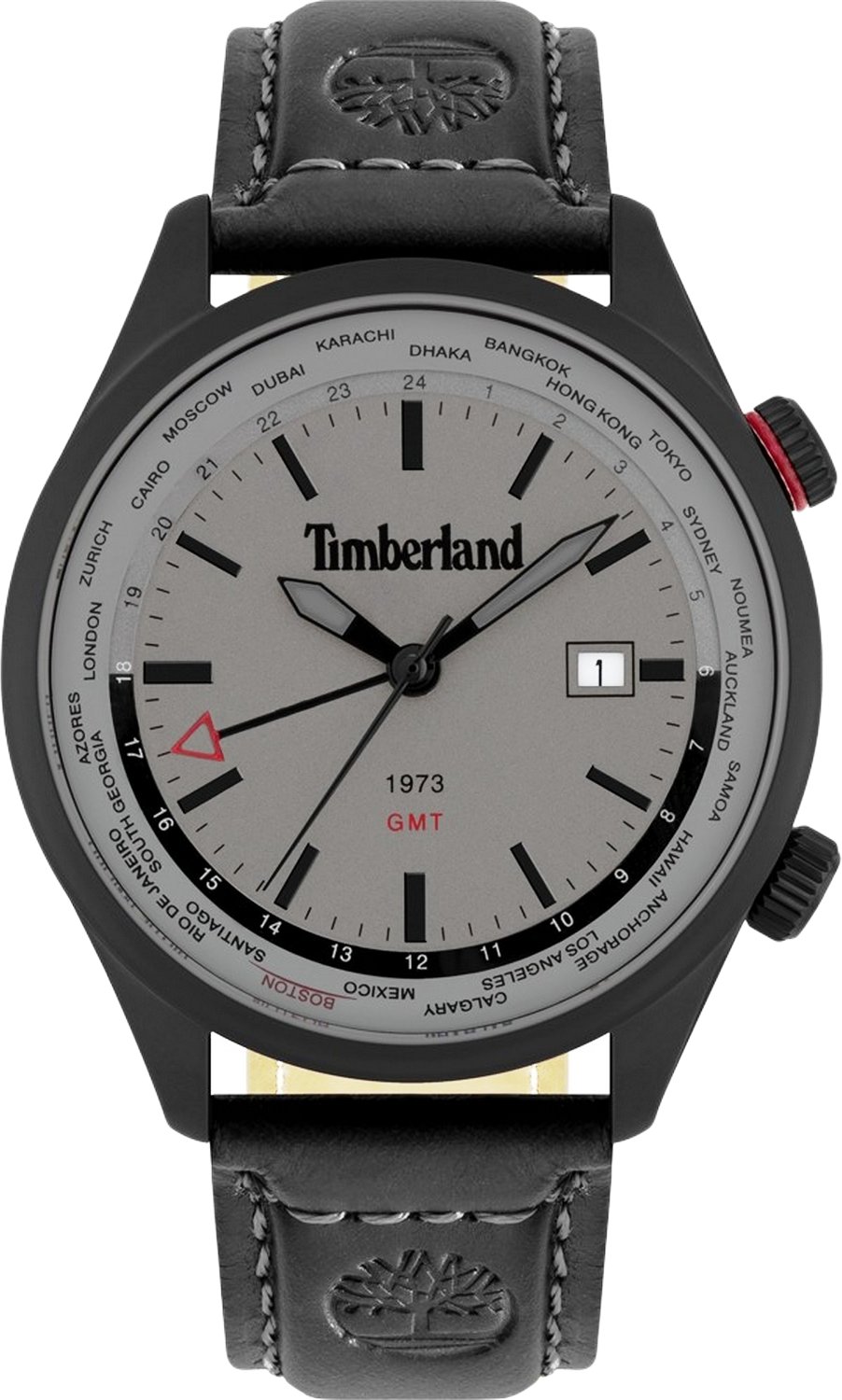 Timberland Herrenuhr Quartz Schwarz
