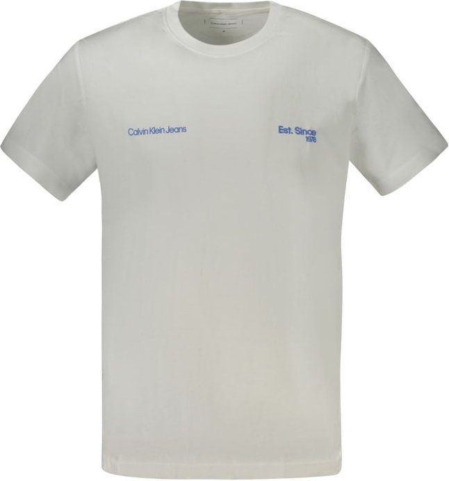 Calvin Klein Bianco Baumwoll-Hemd für Herren