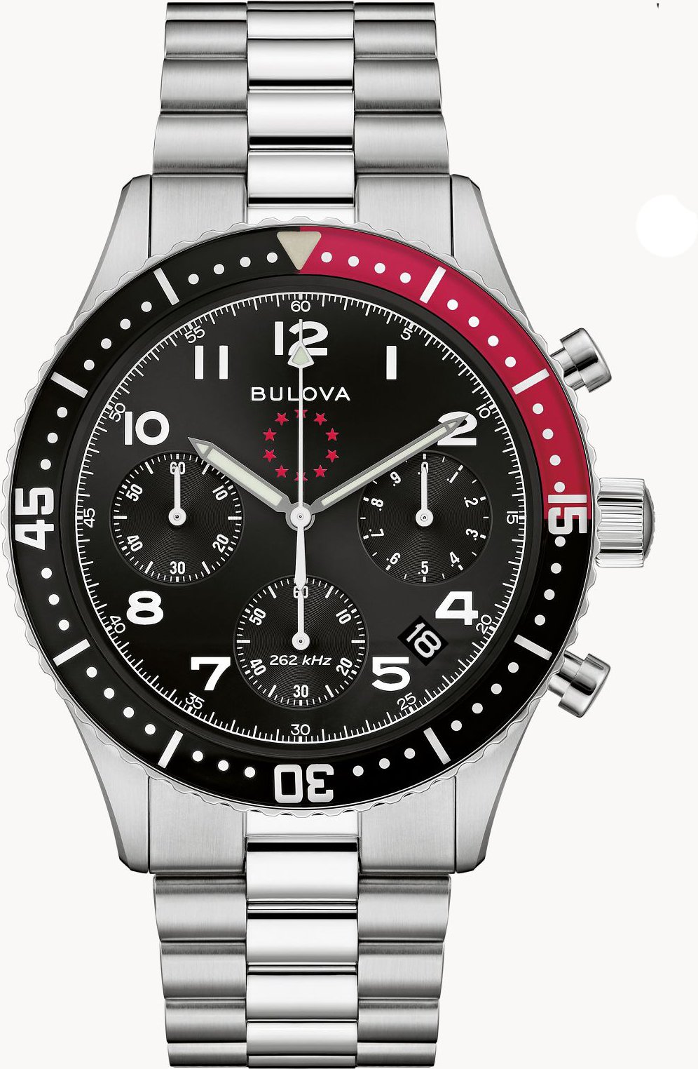 Bulova Marine Star Heritage Herrenuhr Silber 98B451