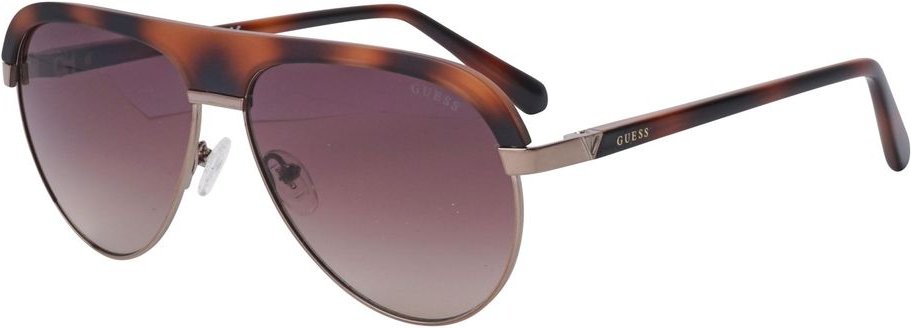 Gu7624 Aviator-Sonnenbrille Schildpatt-Design