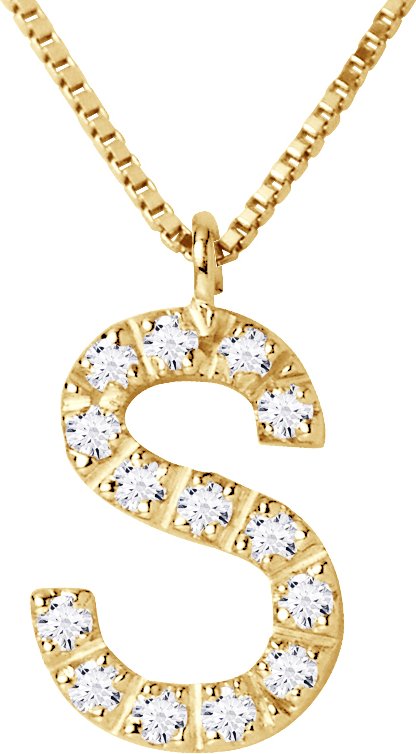 DIADEMA - Halskette mit Diamanten - S - Gelbgold