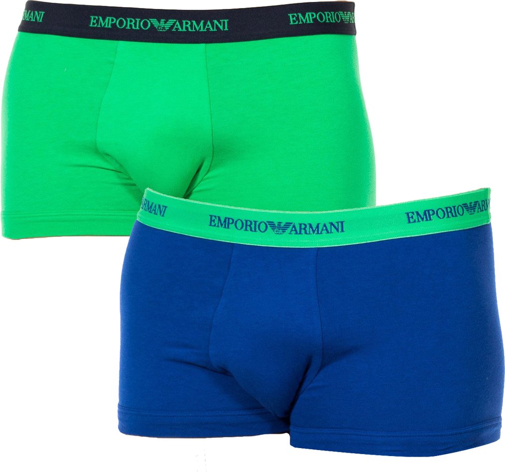 Pack-2 Boxershorts Atmungsaktives Material und anatomische Vorderseite 111210-6P717 Mann