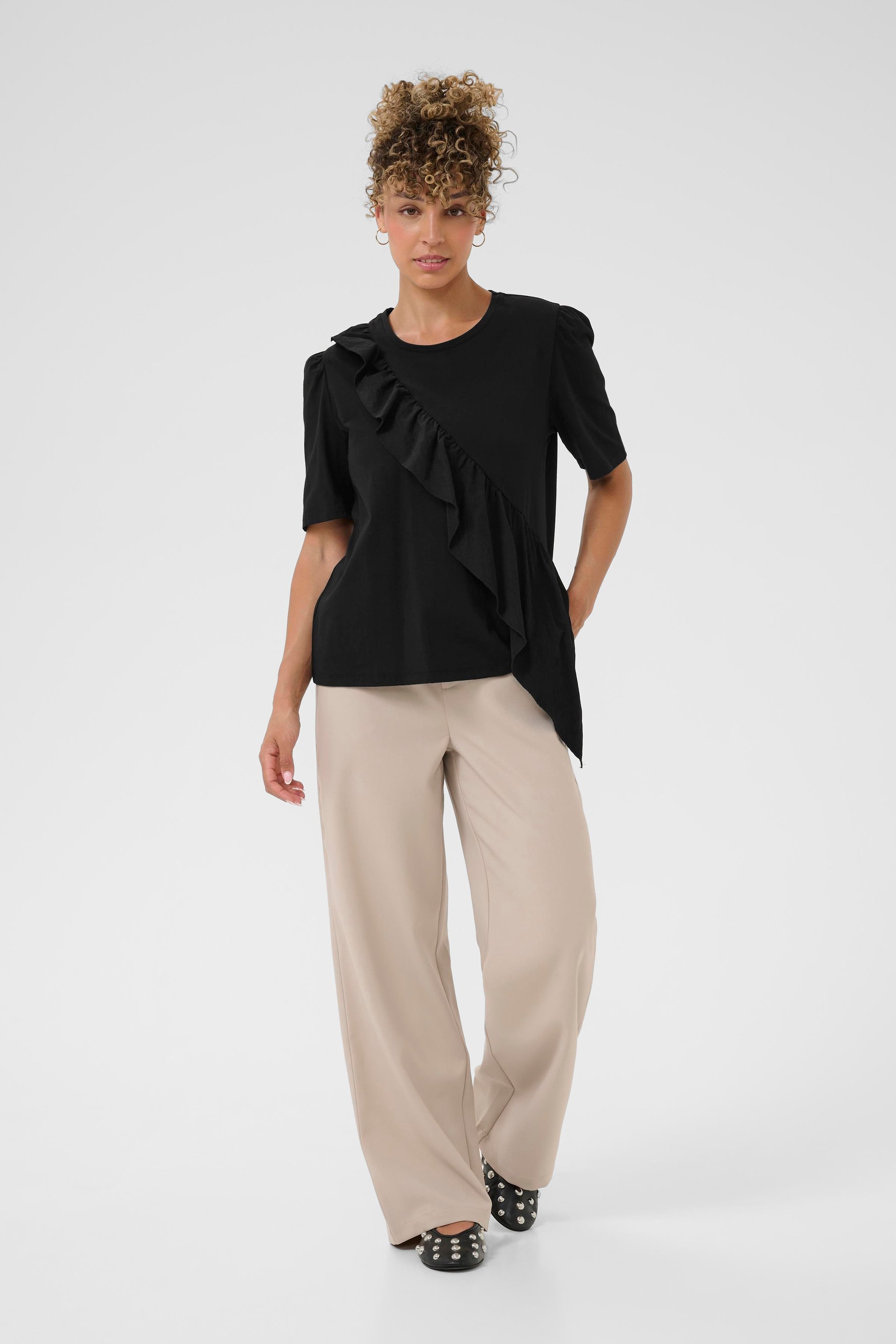 T-shirt CRCamma T-shirt Regular fit black