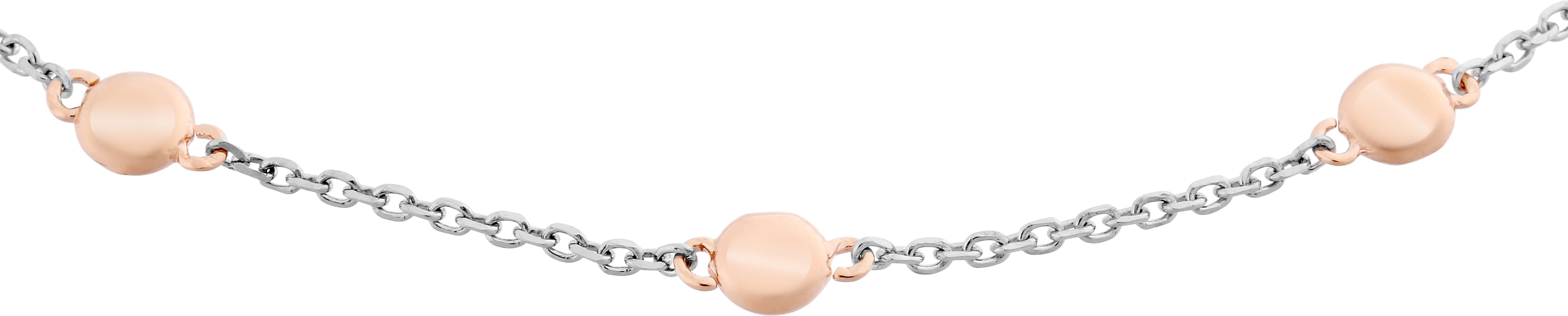 Orphelia 'Aurelie' Damenarmband aus 925er Sterling Silber - Silber/Rosé ZA-7385