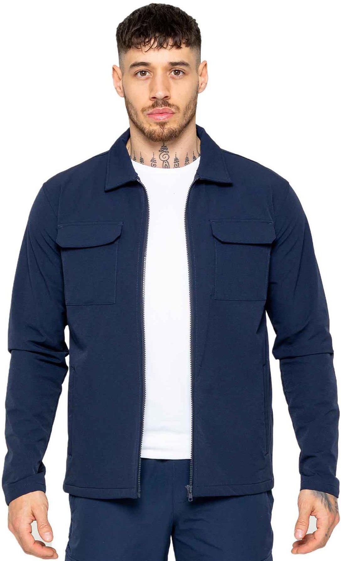 Enzo | Herren Cargo-Hemdjacke