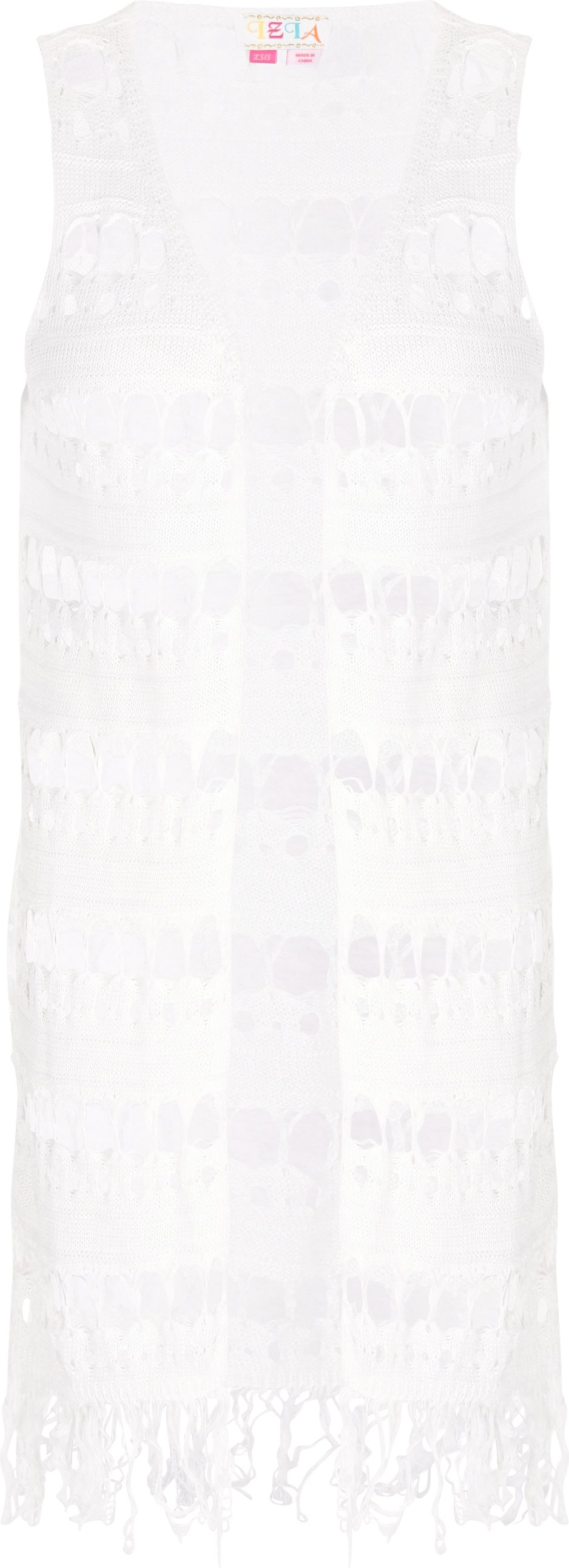 IZIA Weste Frauen cremefarben