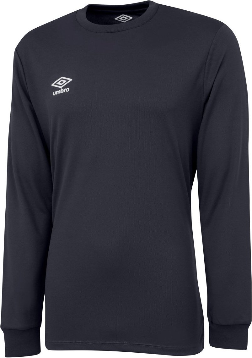 Umbro Herren Club Langarmtrikot (Carbon/Weiß)
