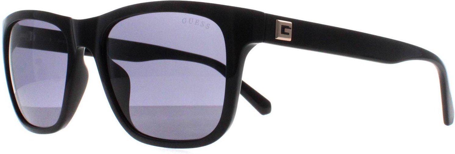 Thumbnail - Guess Square Mens Glänzend Schwarz Rauch Grau GU6971