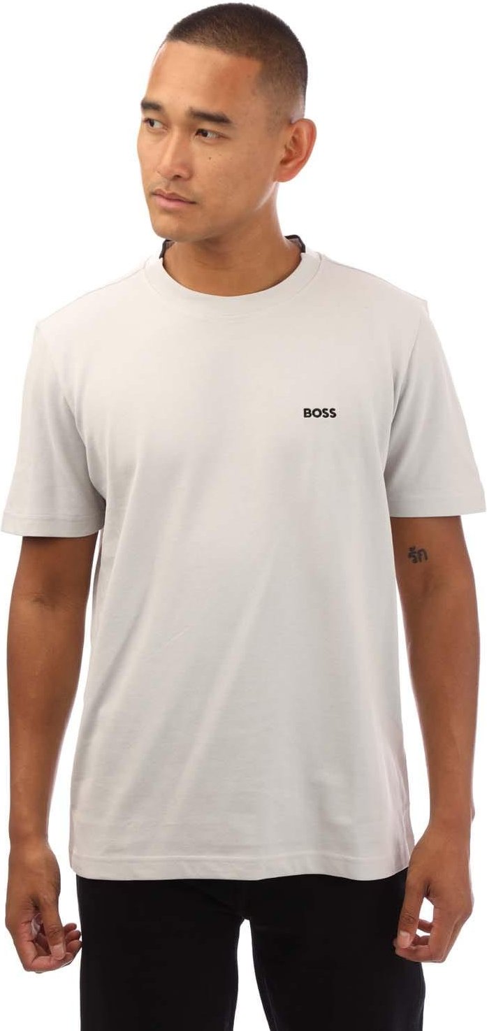 Boss - "Taddy" T-Shirt für Herren, Piqué (Grau)