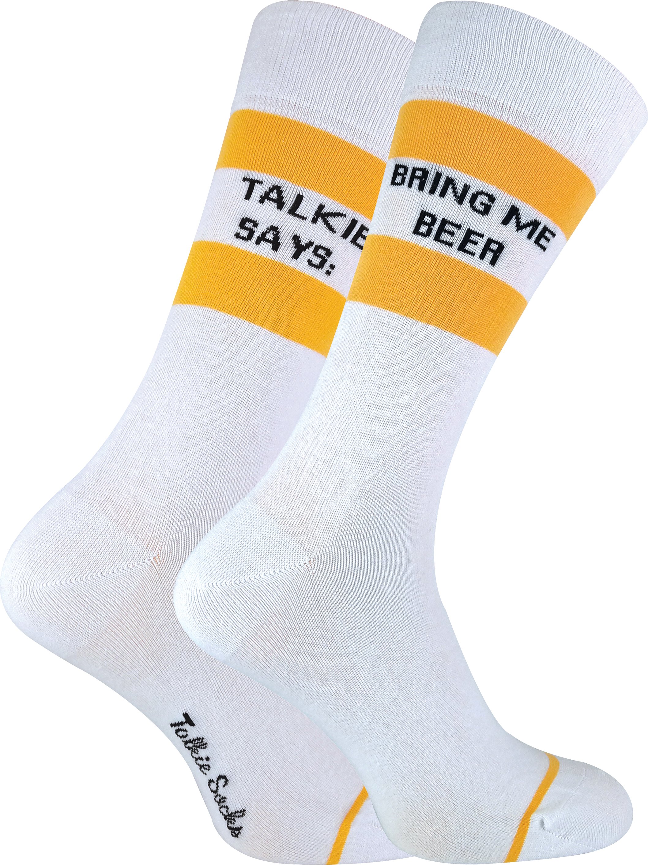 TALKIE SOCKS - Unisex Baumwolle Neuheit Bring Me Beer & Vodka Socken