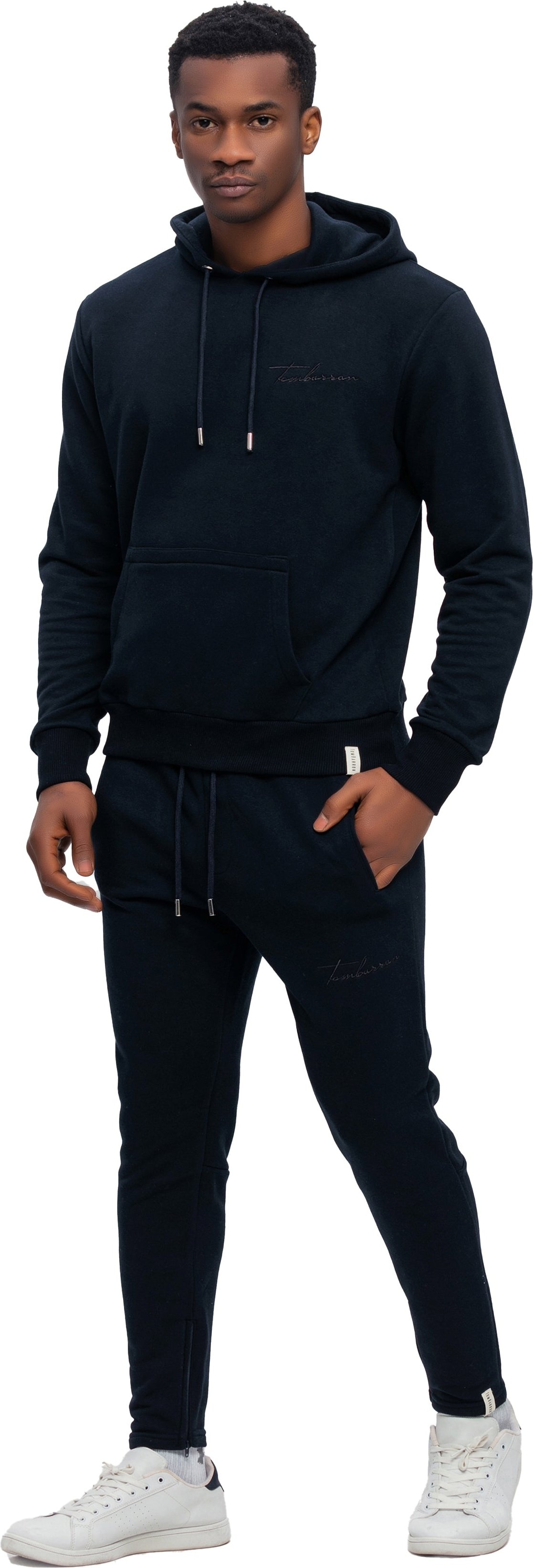 Tom Barron Herren-Trainingsanzug mit gesticktem Logo