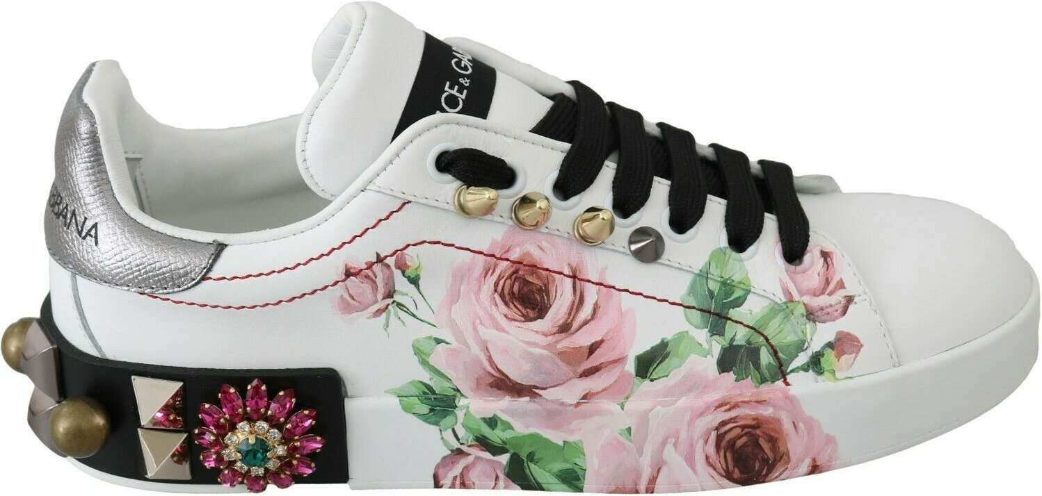 Rosenmuster Sneaker Floraler Stil
