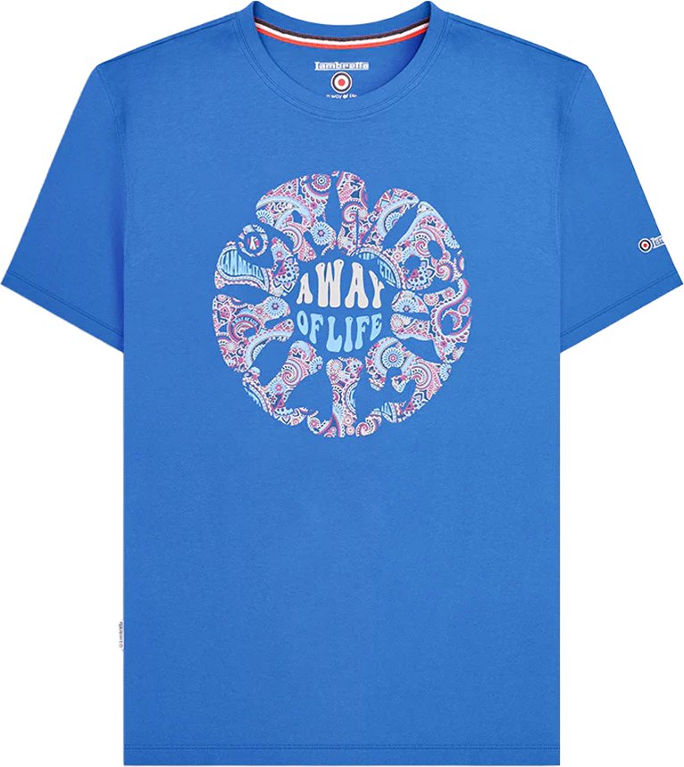 Lambretta - "SS24" T-Shirt für Herren (Dunkelblau)