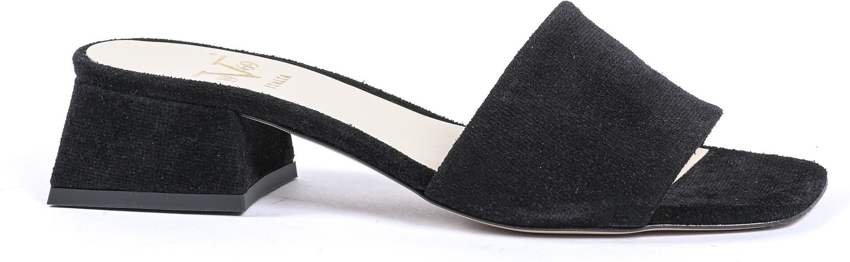 V Italia Damen Sandale Schwarz Neper SPrint Nero