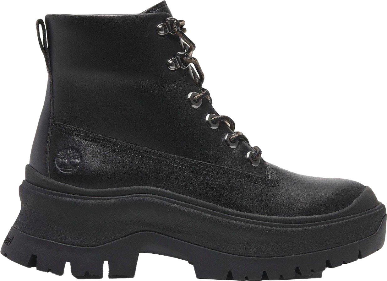 Timberland - "Roxie Lane" Stiefeletten für Damen, Leder, Zum Schnüren (Schwarz)