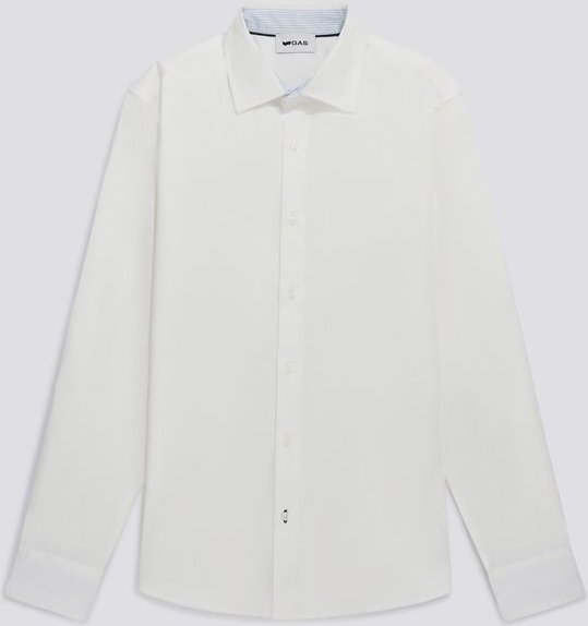 Weißes KIN/S-Herrenhemd
