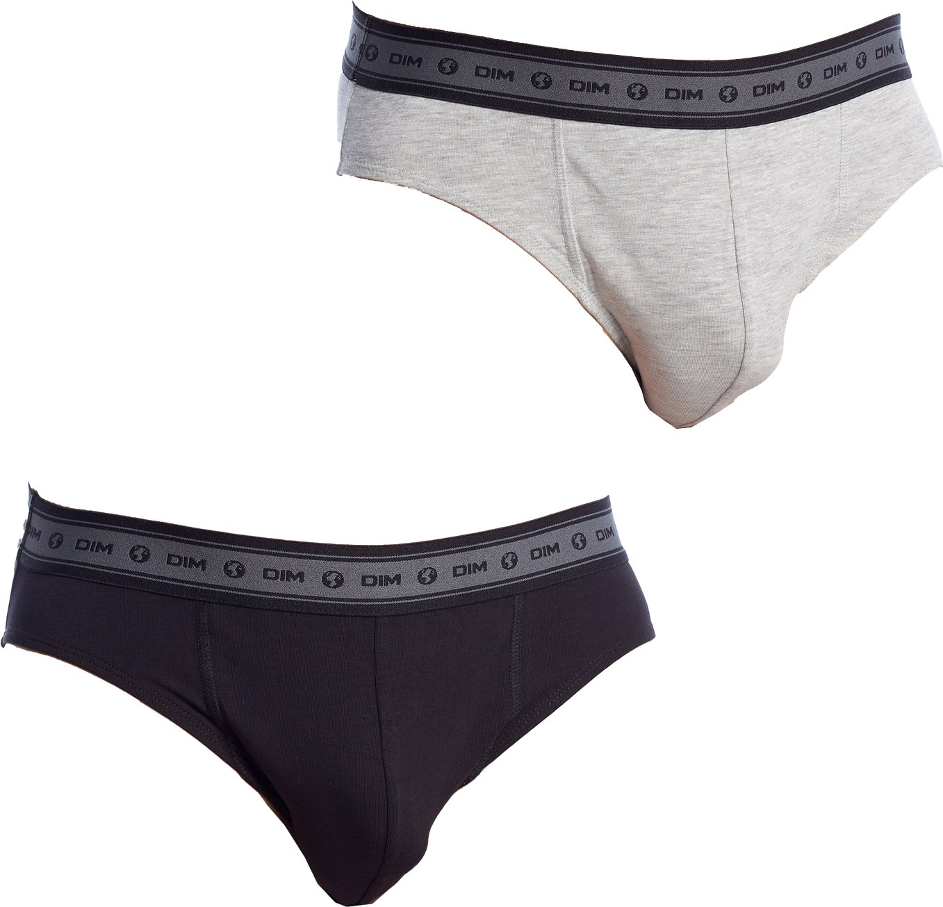 Pack-2 Cotton Bio D0DI4 Slips für Herren