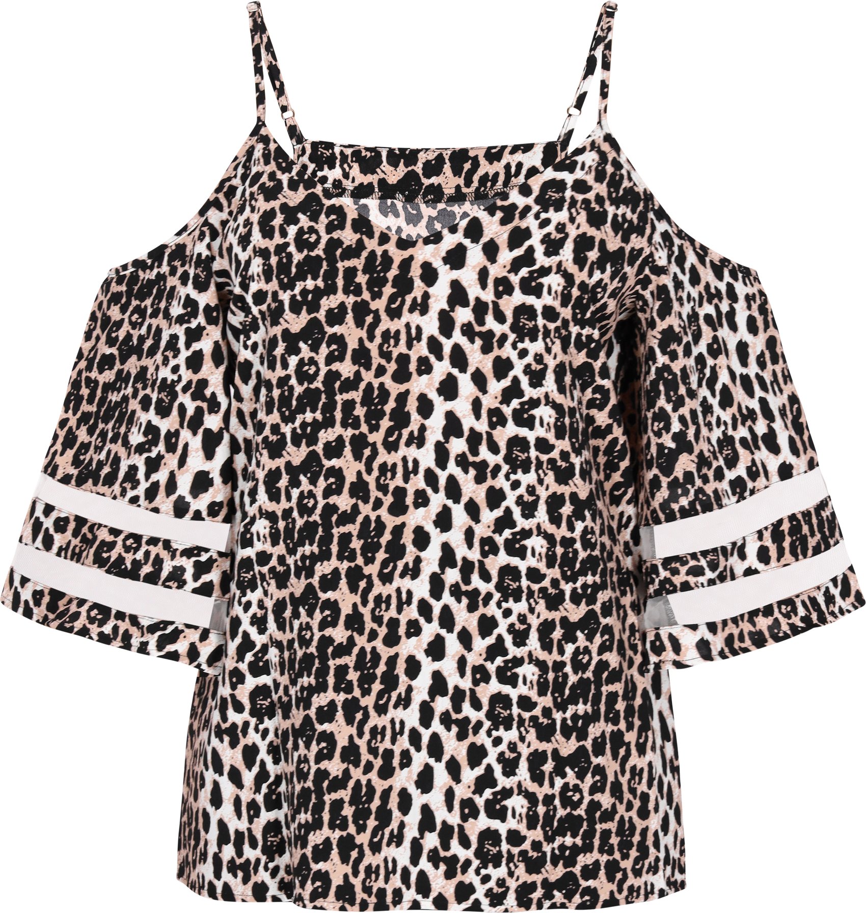Faina Bluse Frauen Leopard