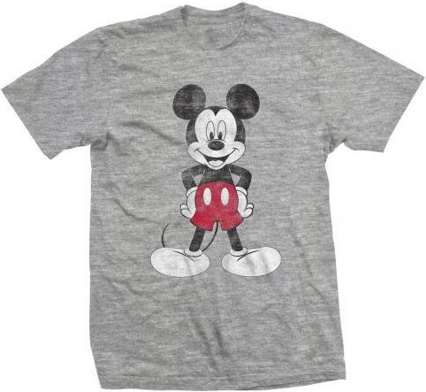 Disney - T-Shirt für Herren/Damen Unisex (Grau)