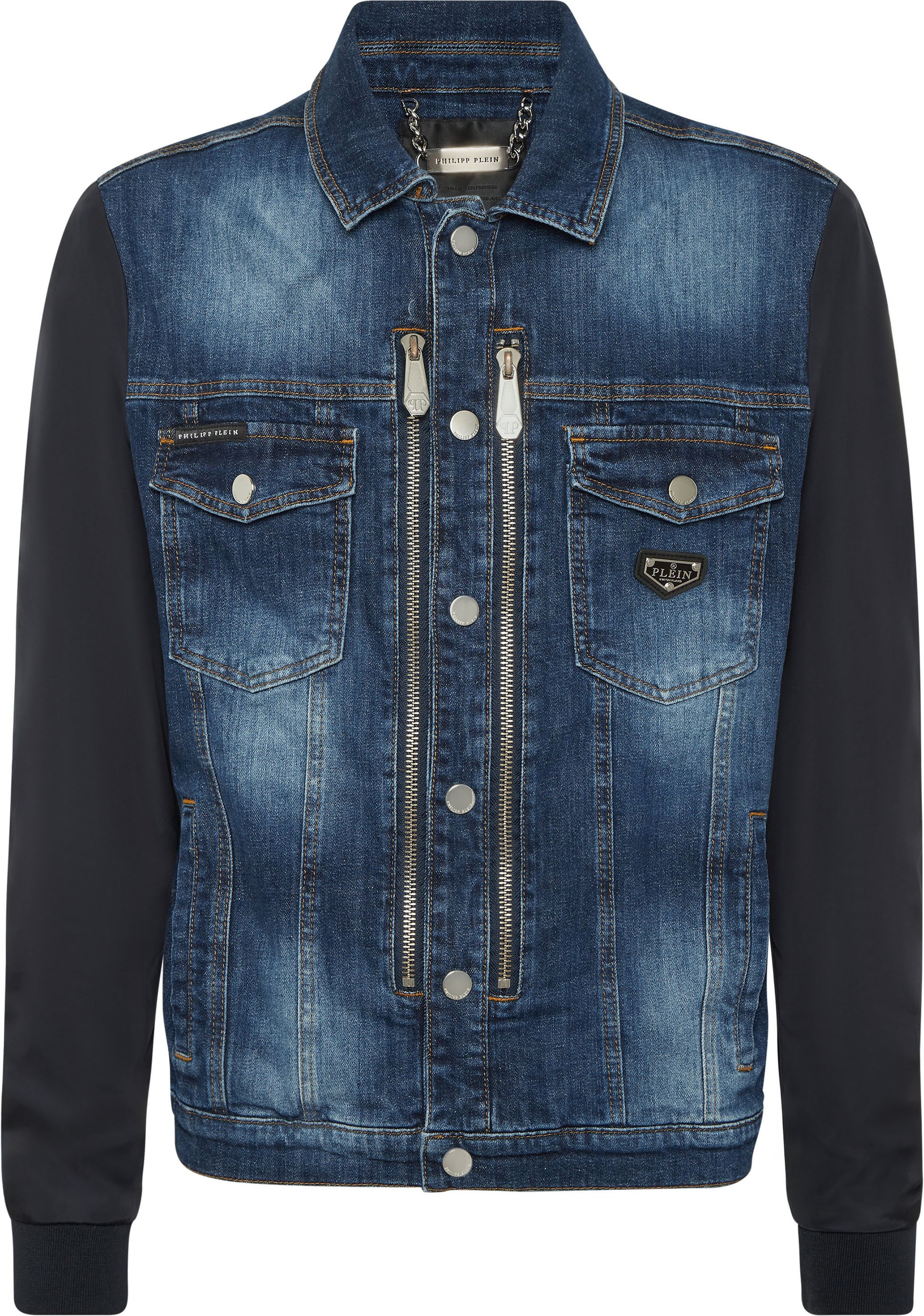 Composed Denim Zip Jacket College