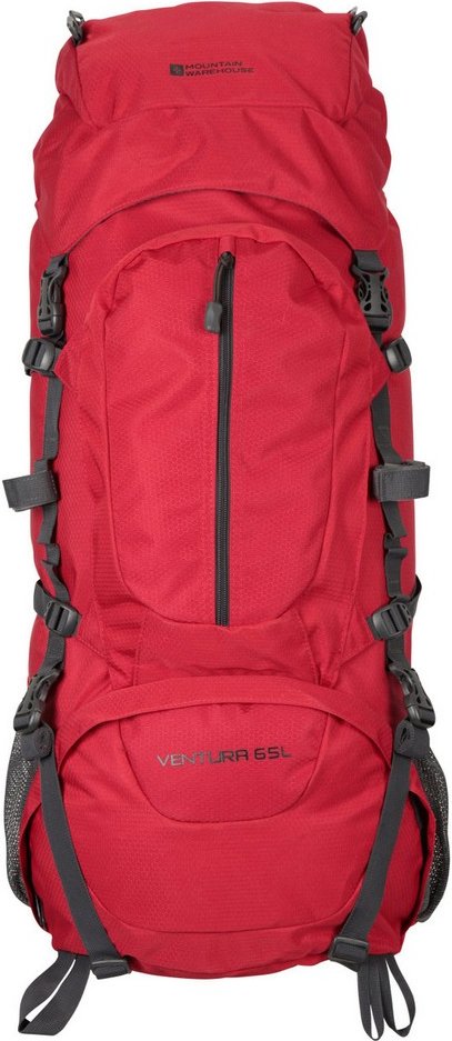 Mountain Warehouse - "Ventura" Wanderrucksack, 65l (Rot)