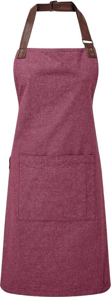 Premier Adults Unisex Annex Bib Apron (Burgund)