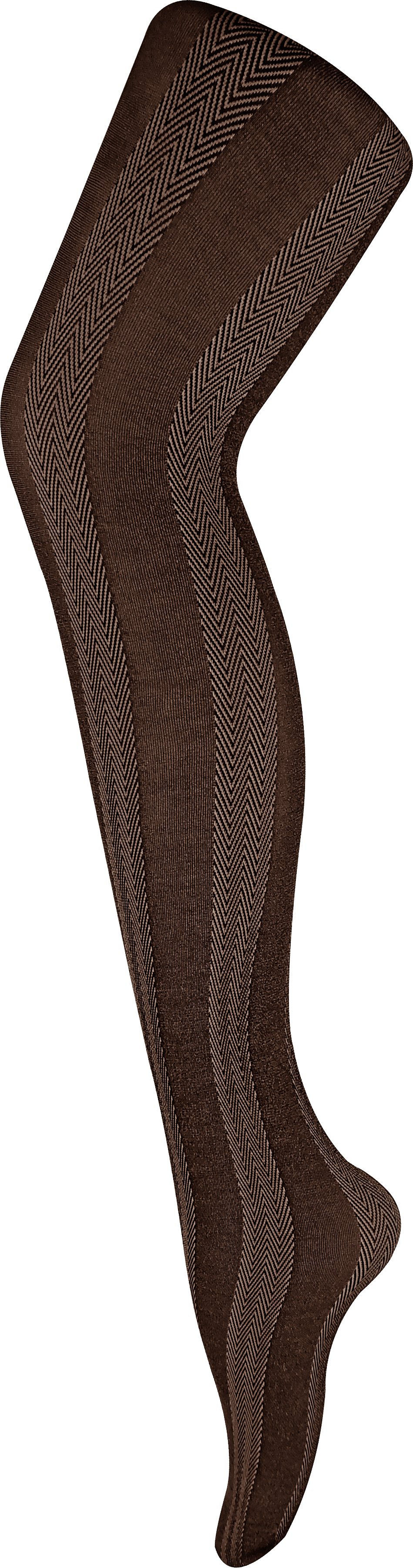 Sock Snob - Farbige 80 Denier Strumpfhosen für Damen - gestreift - blickdicht