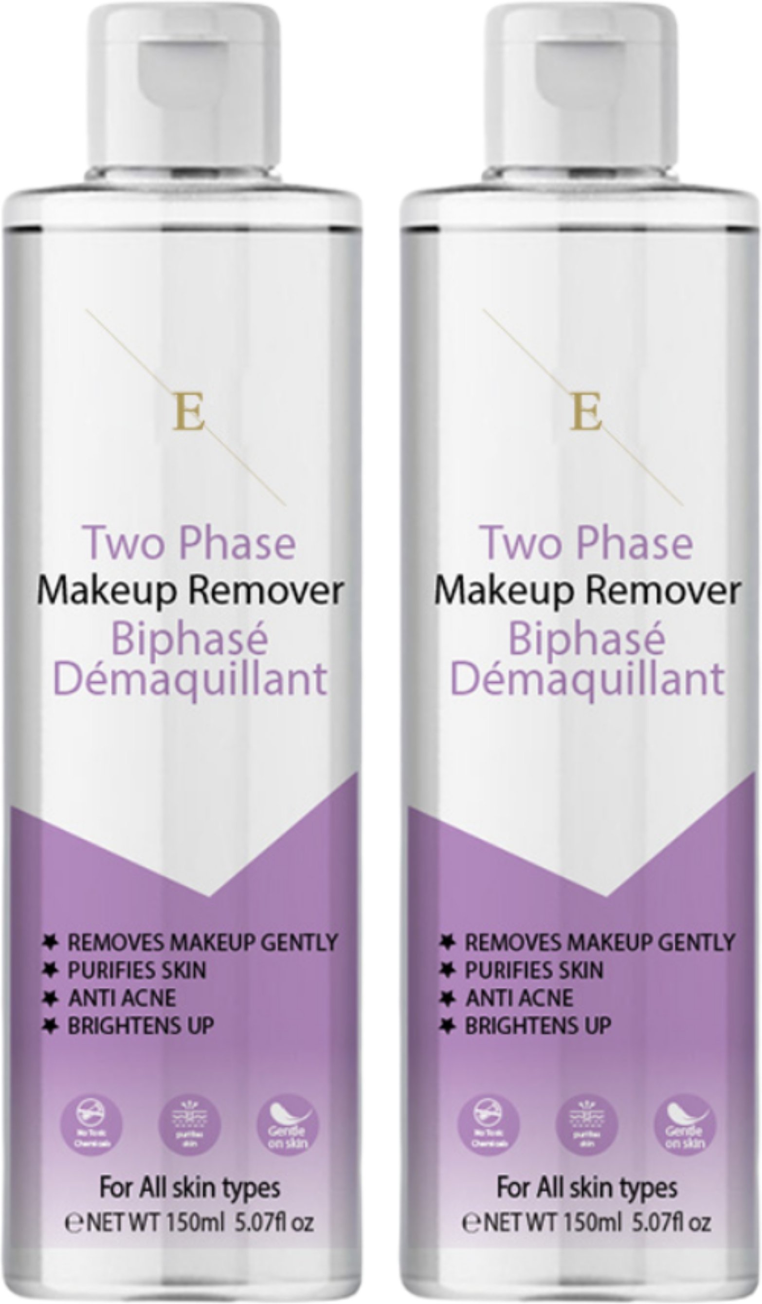 2xZwei-Phasen-Makeup-Entferner 150 ml