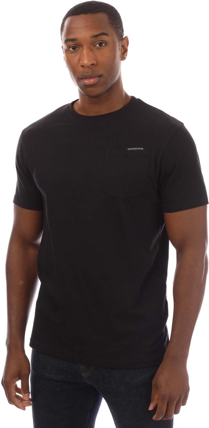 Duck and Cover - "Treymere" T-Shirt für Herren (Schwarz)