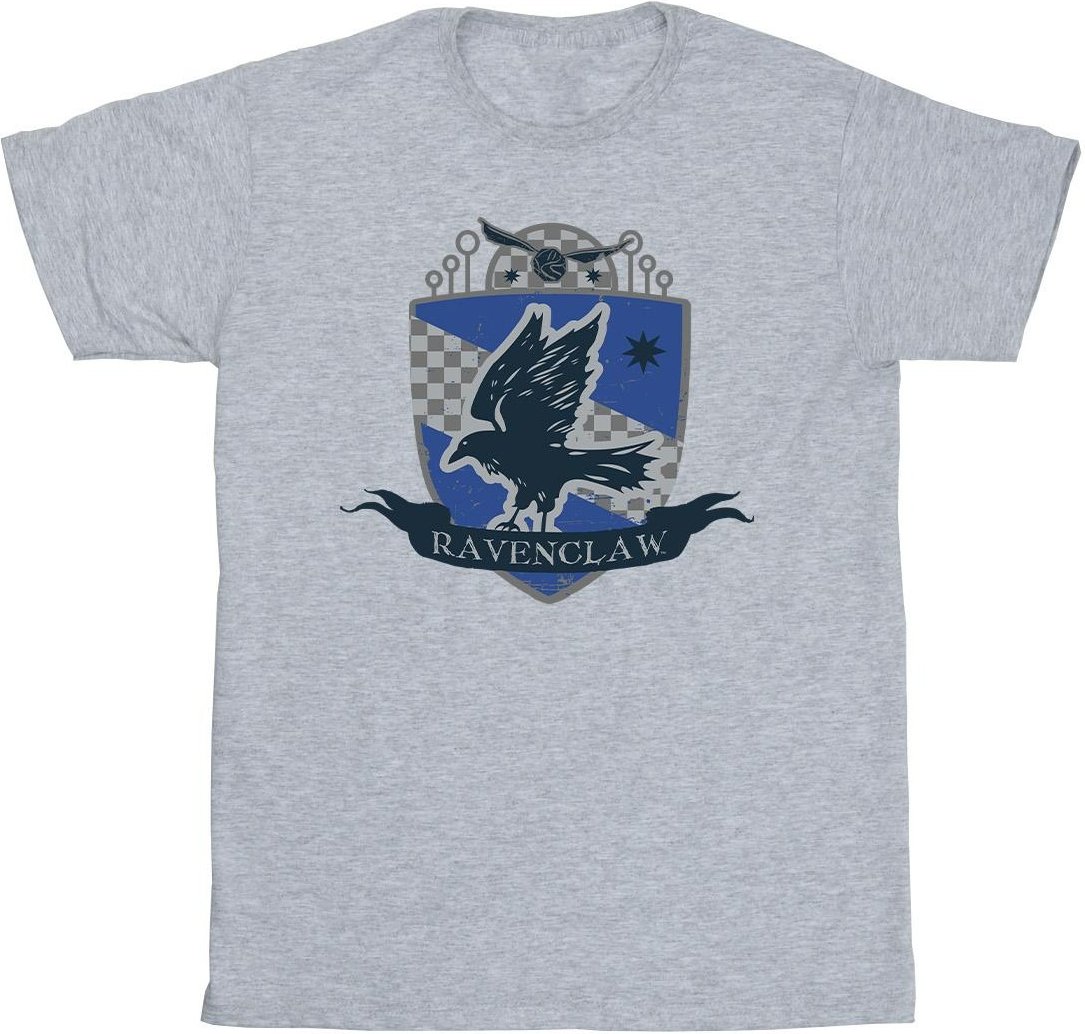 Harry Potter - "Ravenclaw" T-Shirt für Mädchen (Grau)
