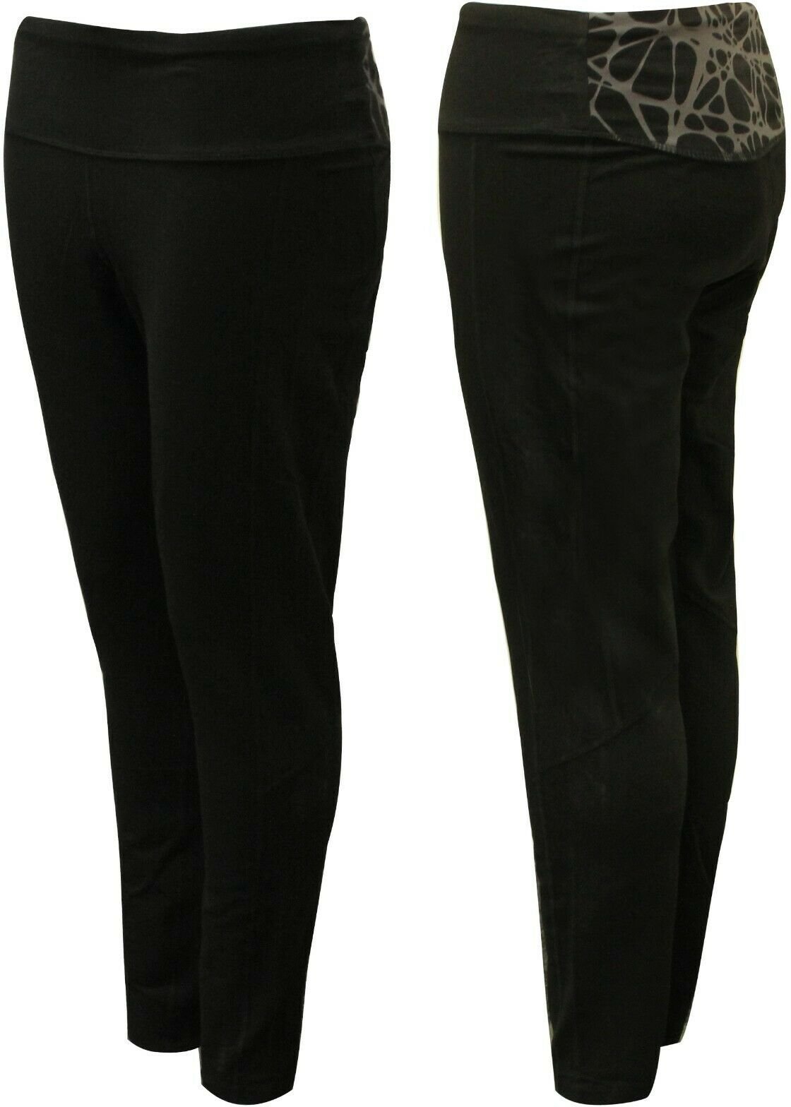 Diadora Evo Womens Black Leggings