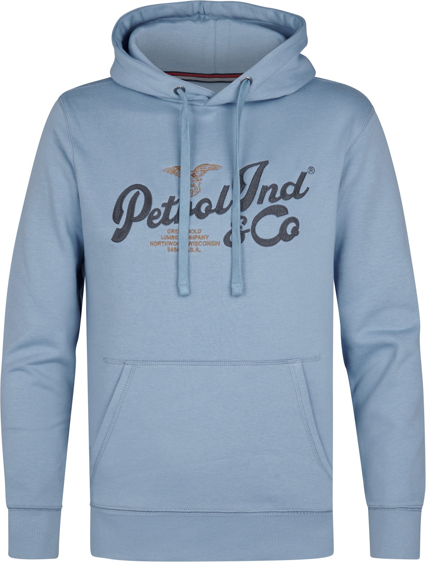 Petrol Industries - Hoodie mit Aufdruck Kennewick Herren - Blau