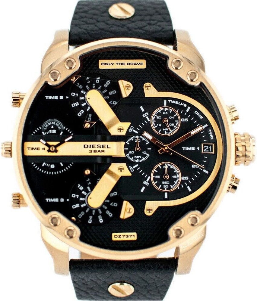Diesel DZ7371 MR Daddy 2.0 Goldgehäuse Herrenuhr