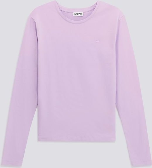 Damen fliederfarbenes HANIKE M/L GAS 1984 Langarm-T-Shirt