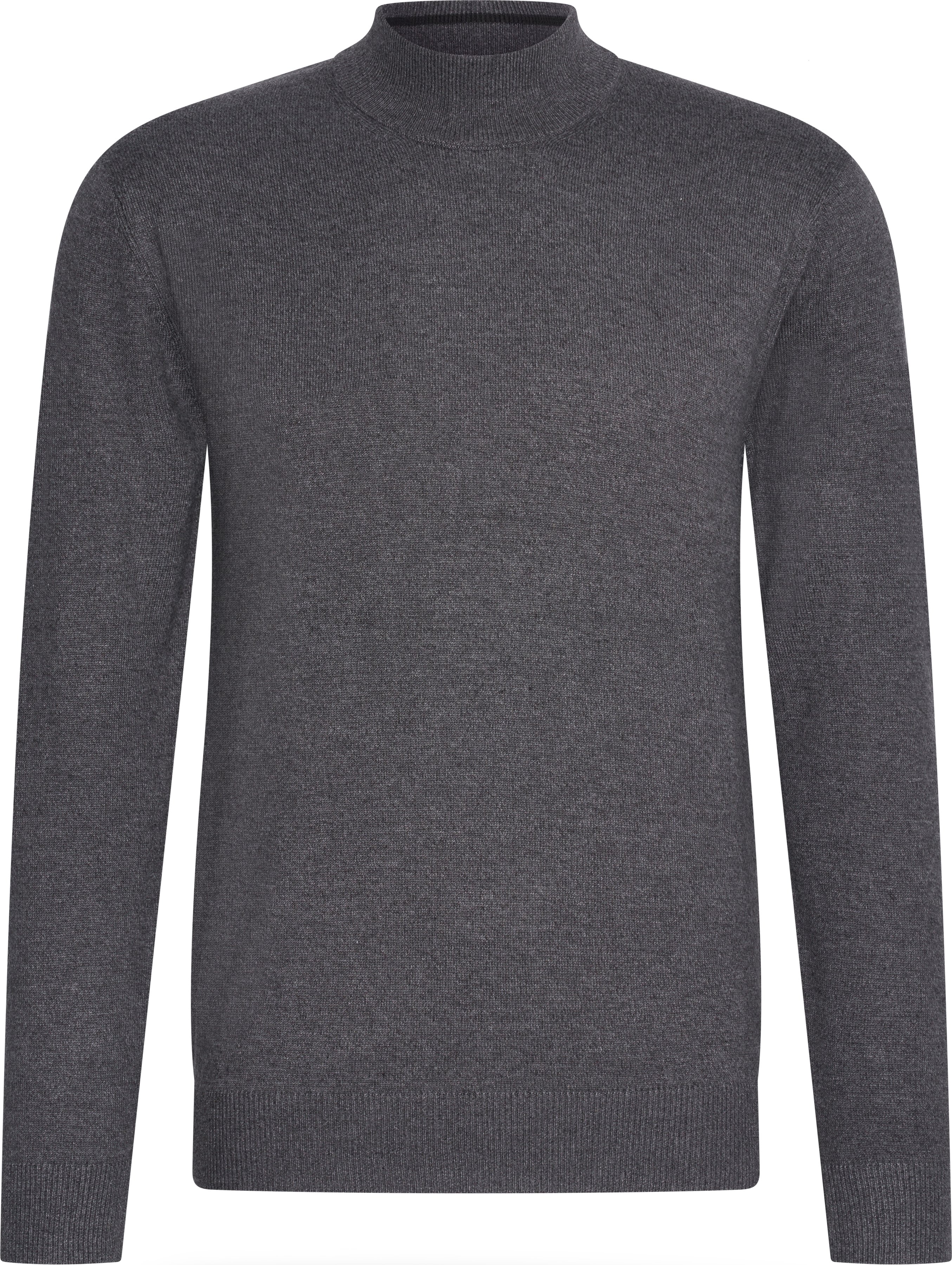 turtle neck trui von Cappuccino Italia in der farbe Grau und in größe M.