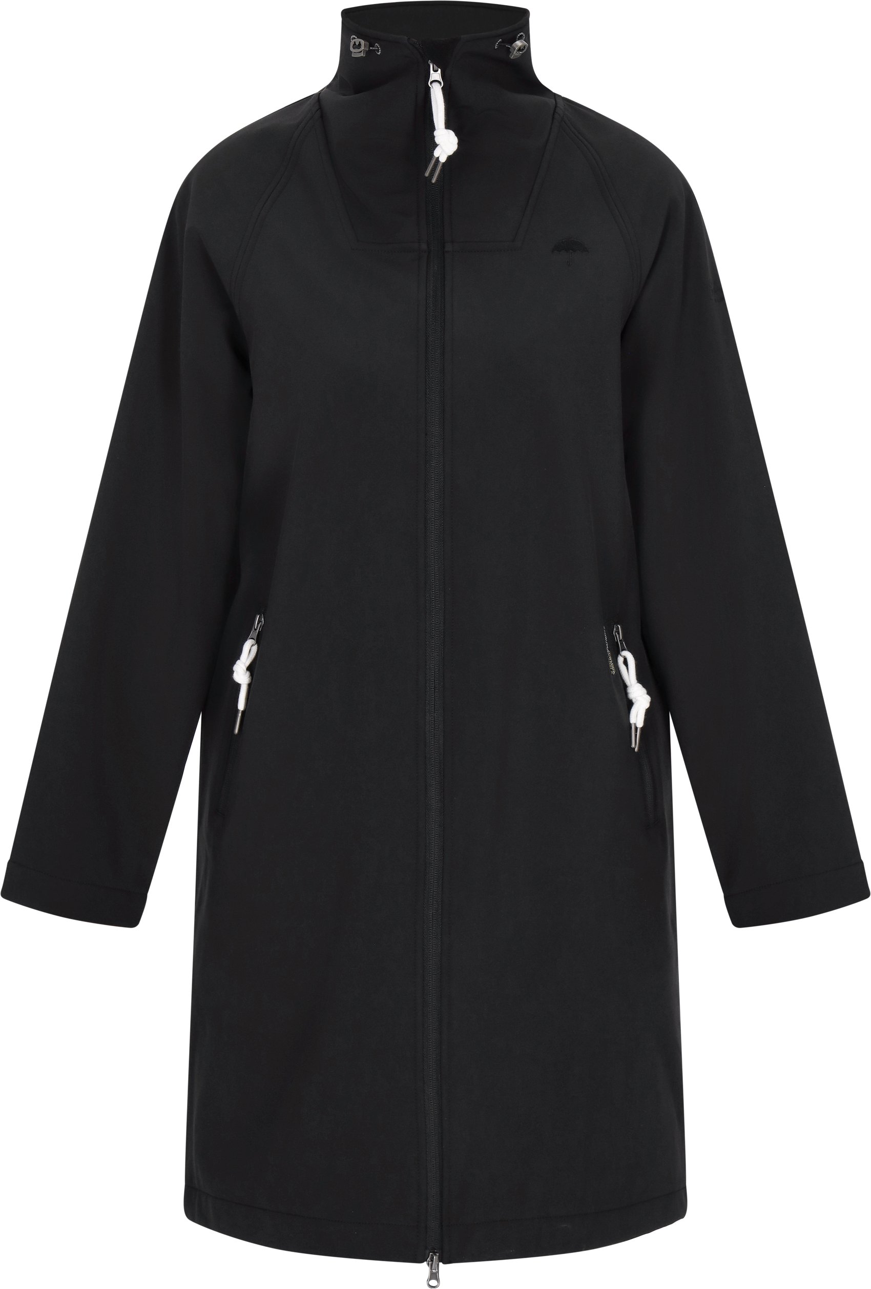 Schmuddelwedda Mantel Frauen Schwarz