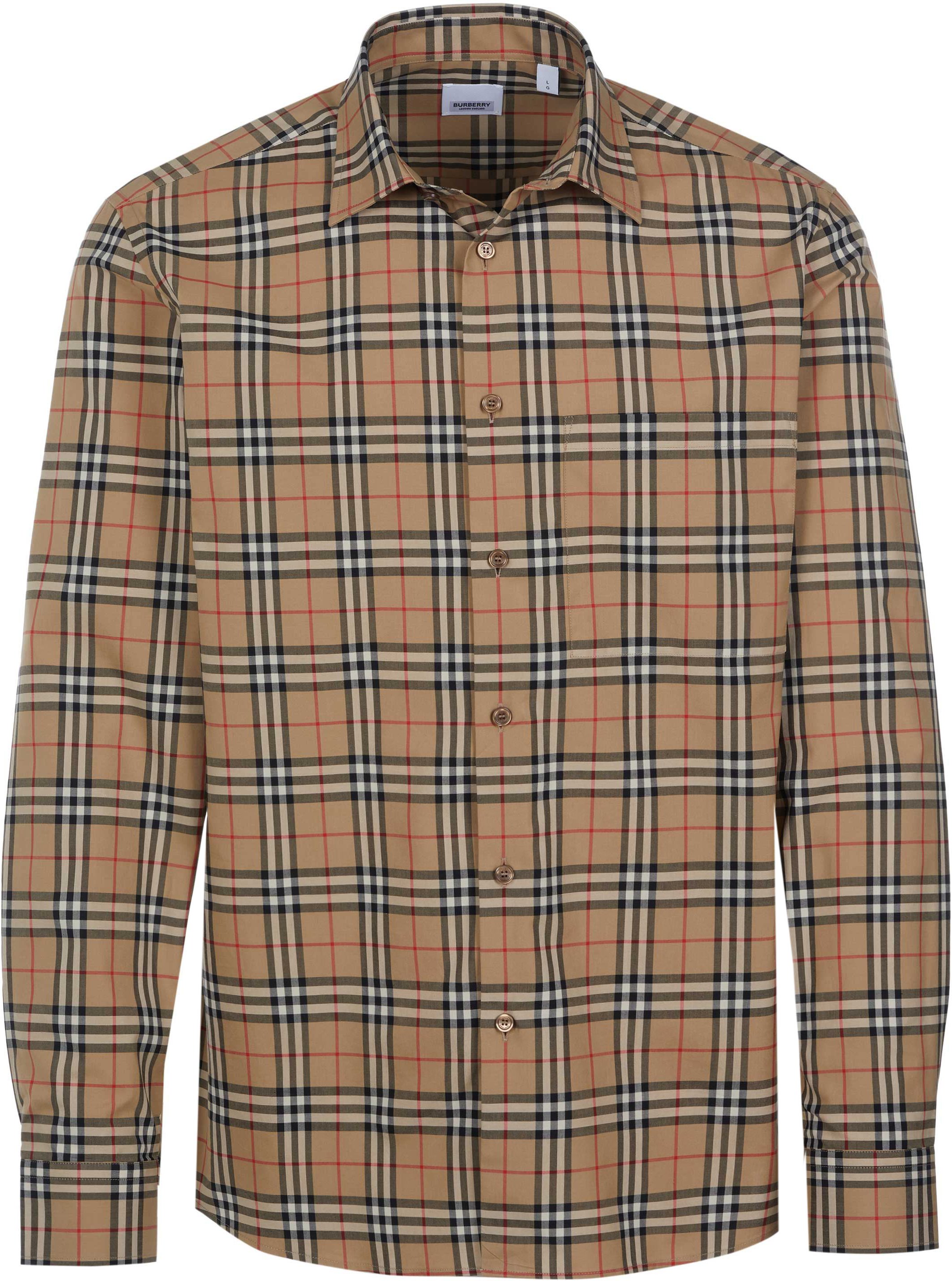 Burberry Simson Hemd beige