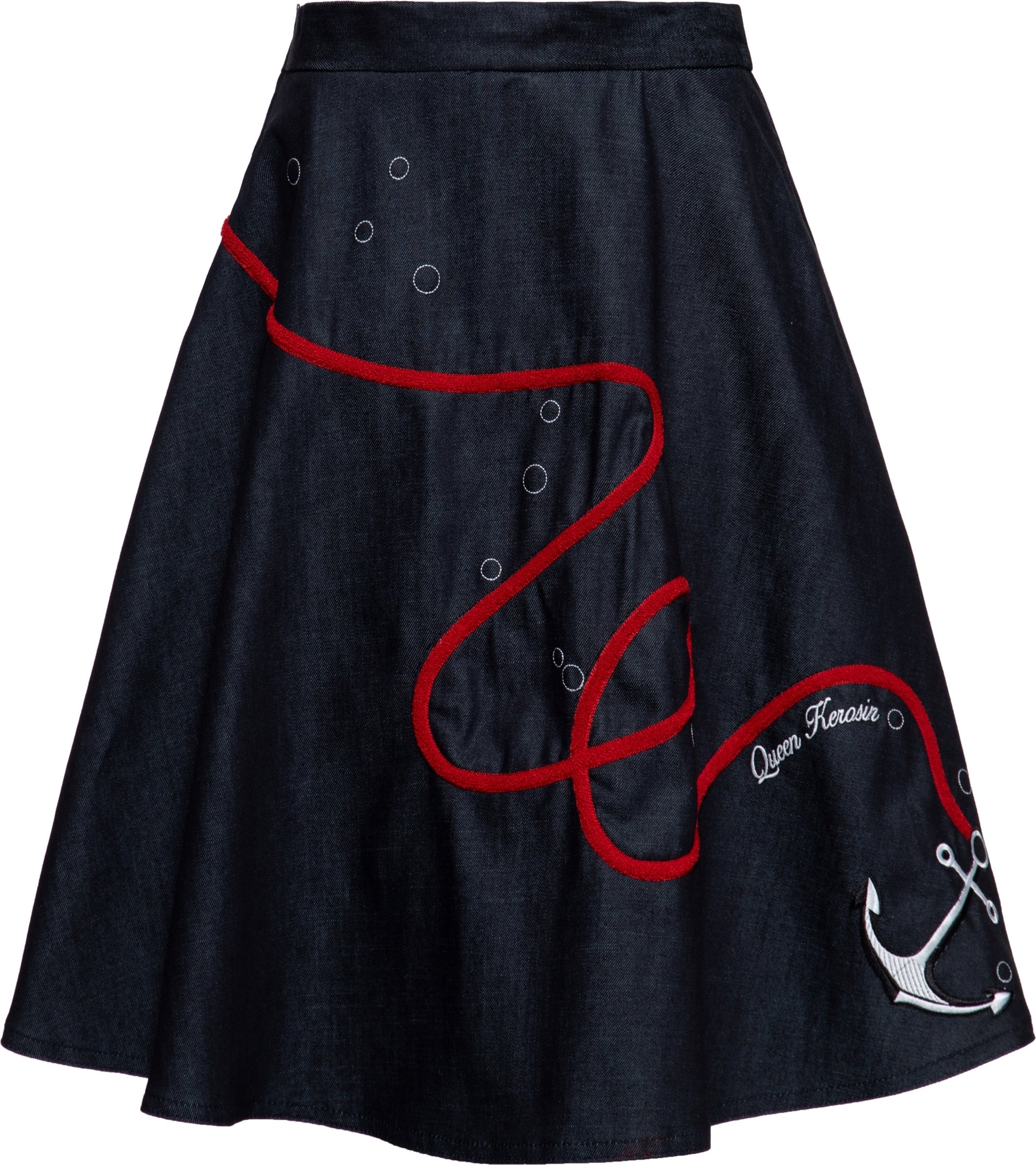 Queen Kerosin Damen Swing Rock Anchor dunkelblau