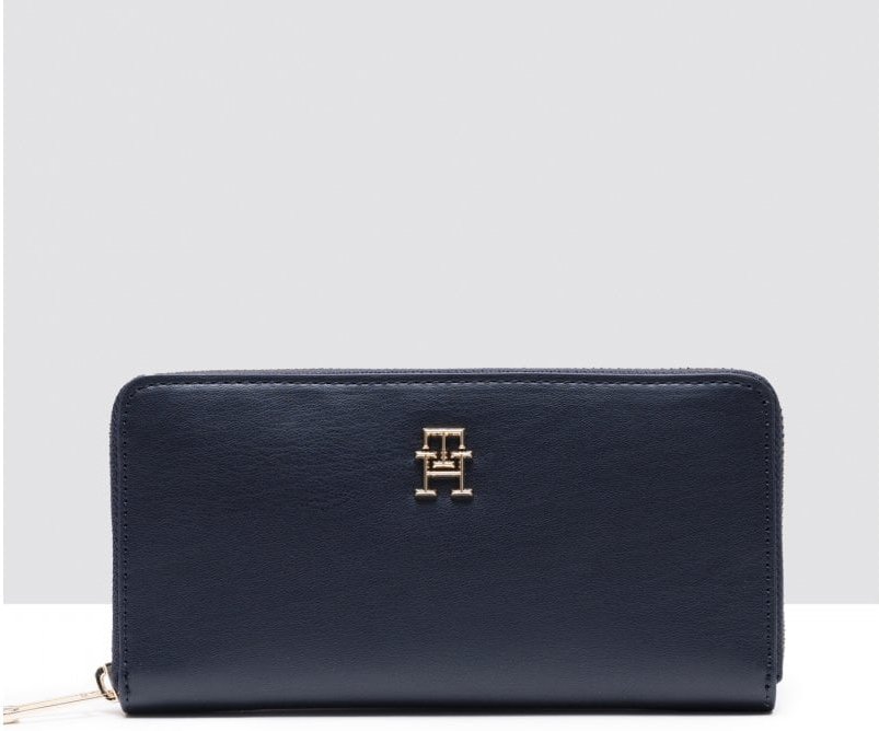 Tommy Hilfiger Iconic Damen Große Reißverschluss Geldbörse