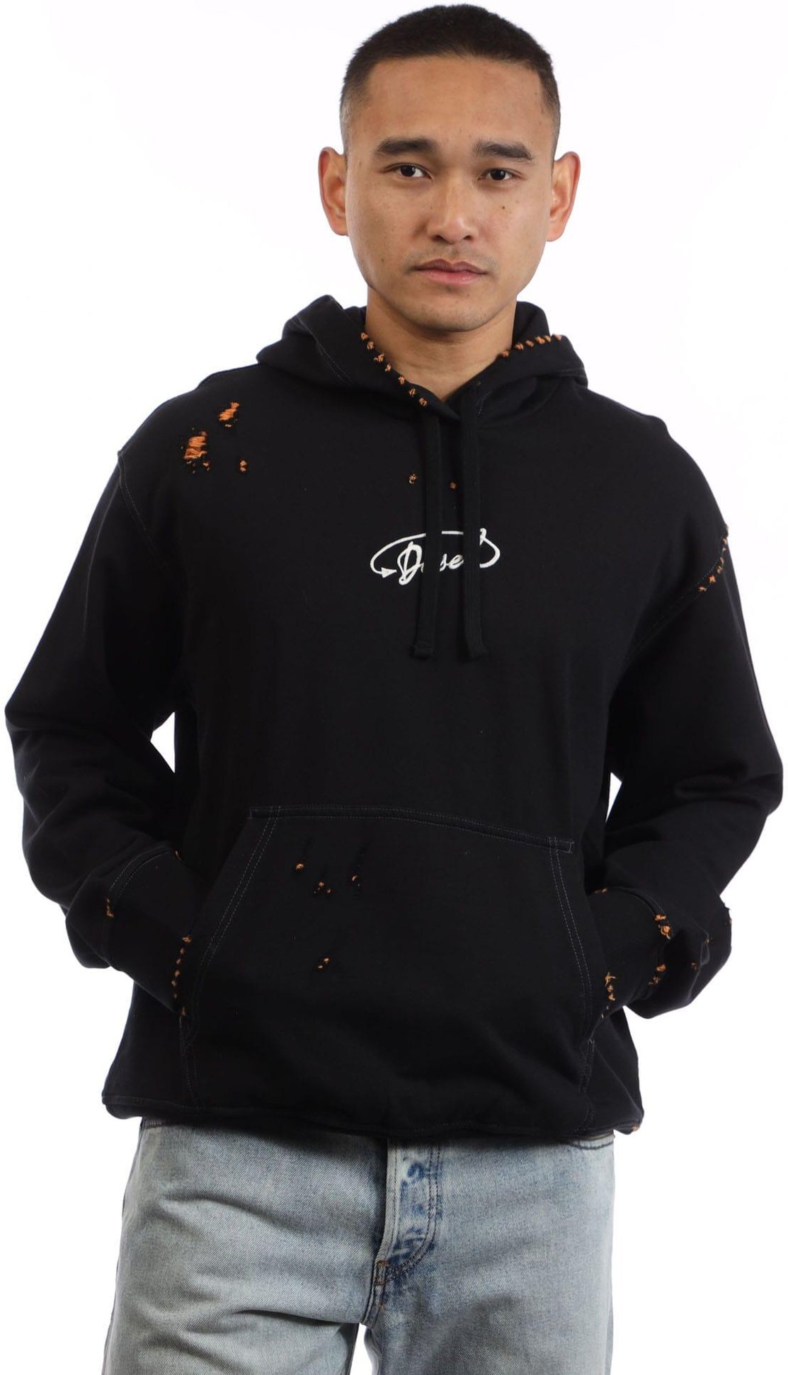 Diesel - "S-Macs" Kapuzenpullover für Herren, mit Kapuze (Schwarz)