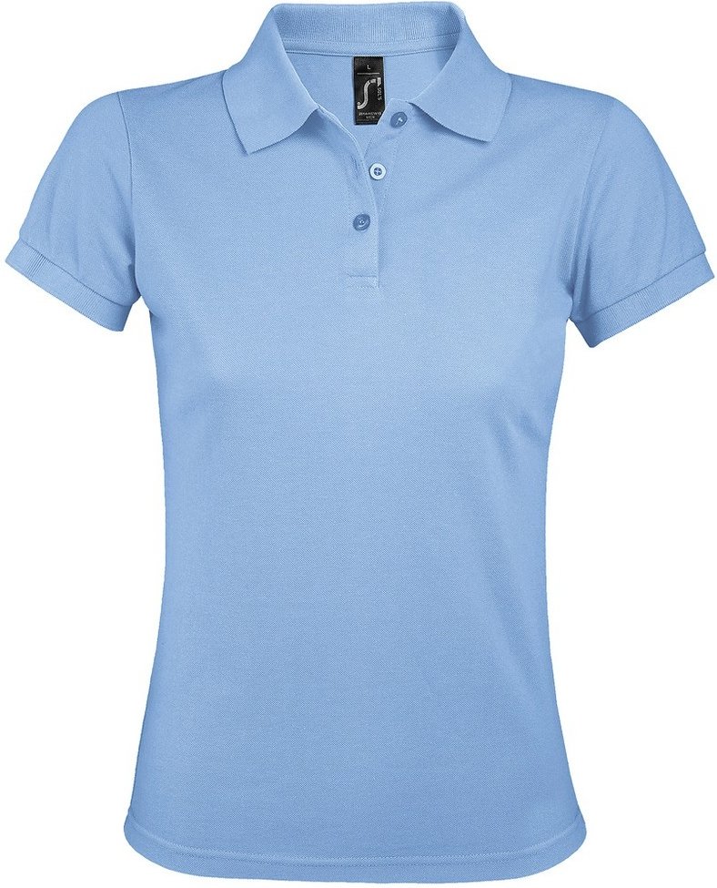 SOLS - Polo-Shirt mit kurzen Ärmeln PRIME - Damen (Himmelblau)
