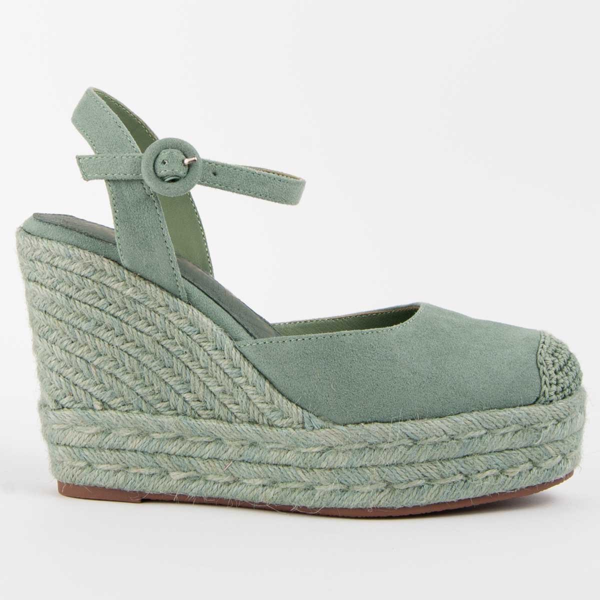 Montevita Espadrille Mit Keilabsatz Balenci10 Blau