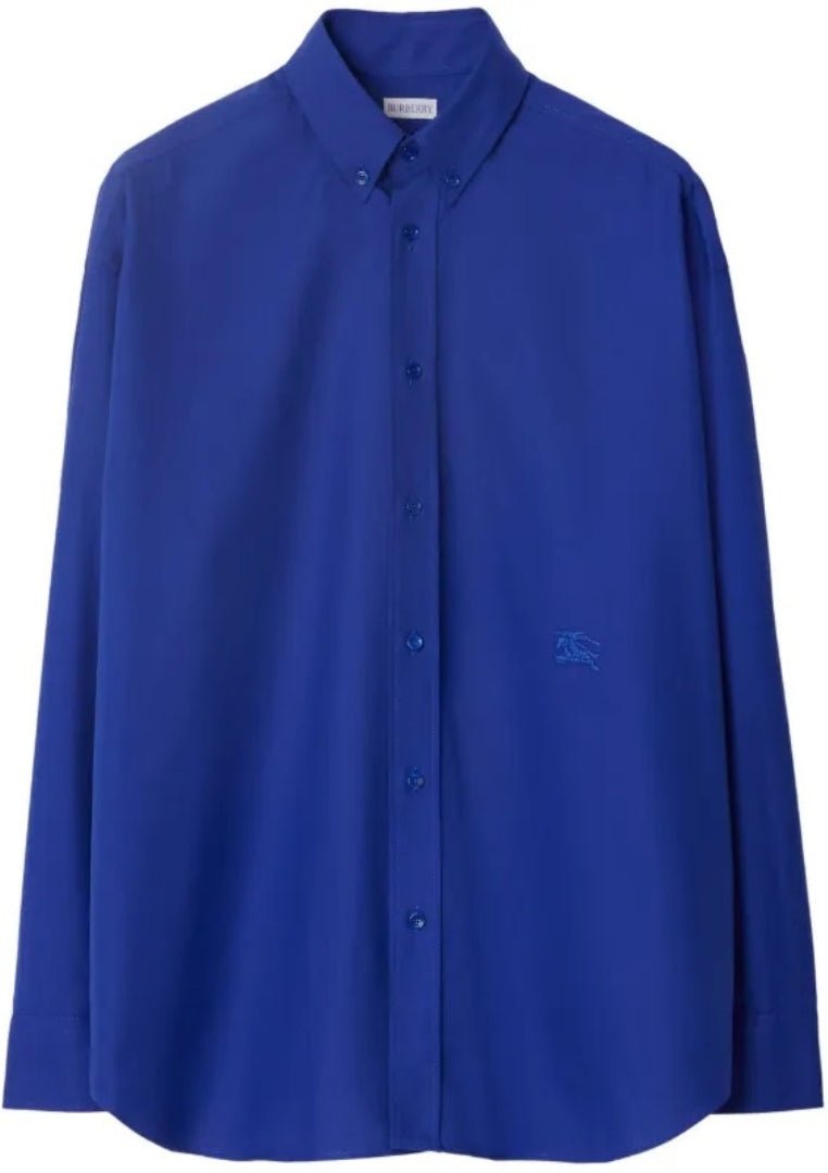 Burberry - Freizeithemd „Equestrian Knight" in Blau