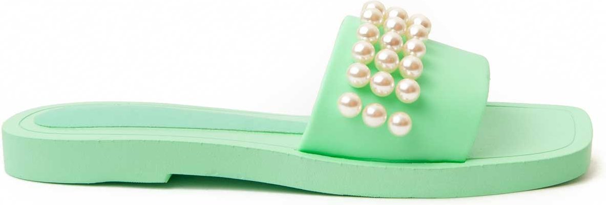 Montevita Flache Sandale Summi6 in Grün