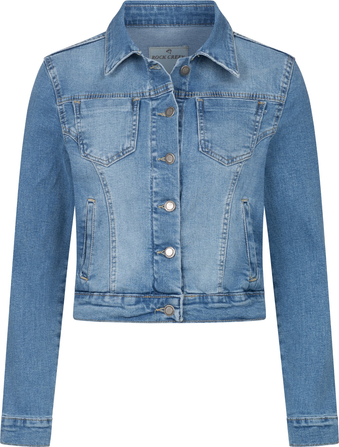Rock Creek Jeansjacke Hellblau